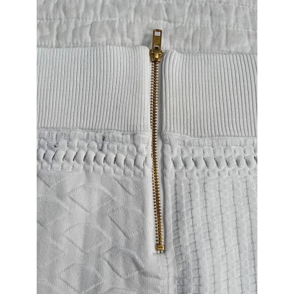 DIAMOND SUPPLY CO. Women's White Quartz Mini Skirt Sz L NWT - Picture 5 of 7